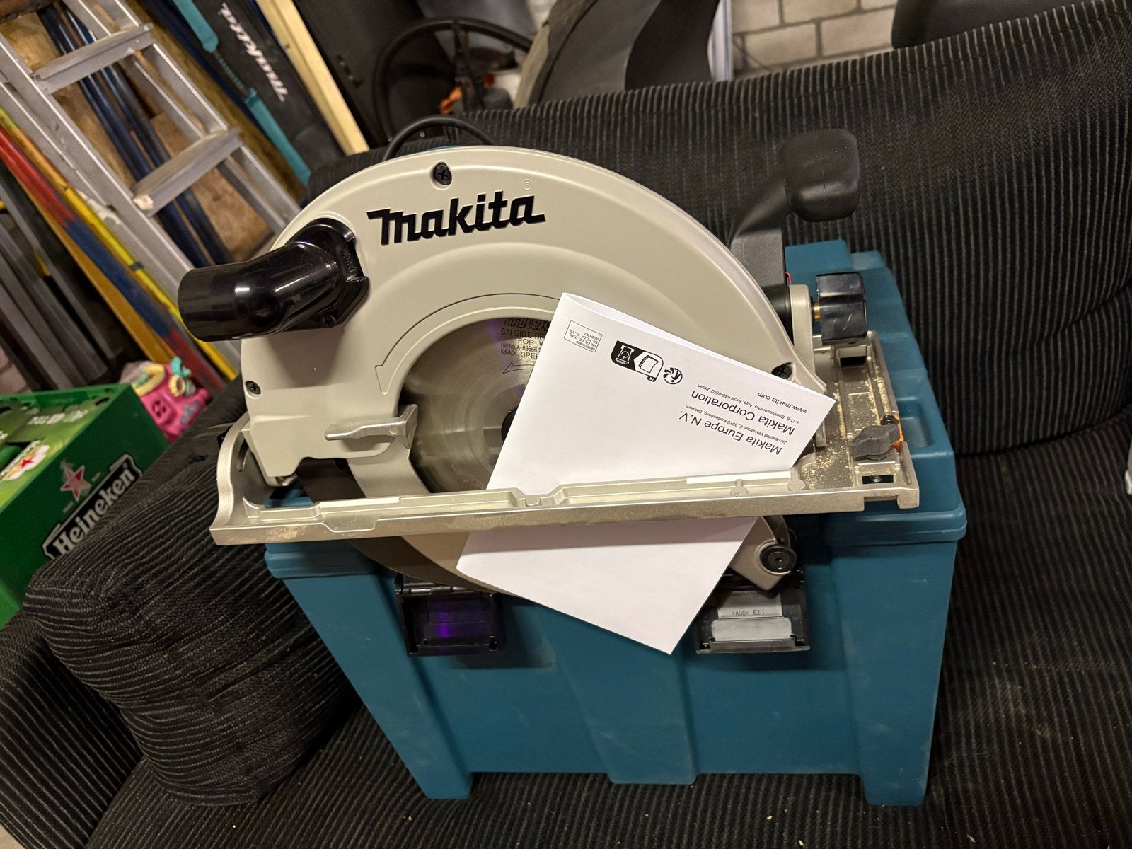 Makita 5903R Cirkelzaag in koffer, Ophalen, Gebruikt, Cirkelzaag, 70 mm of meer