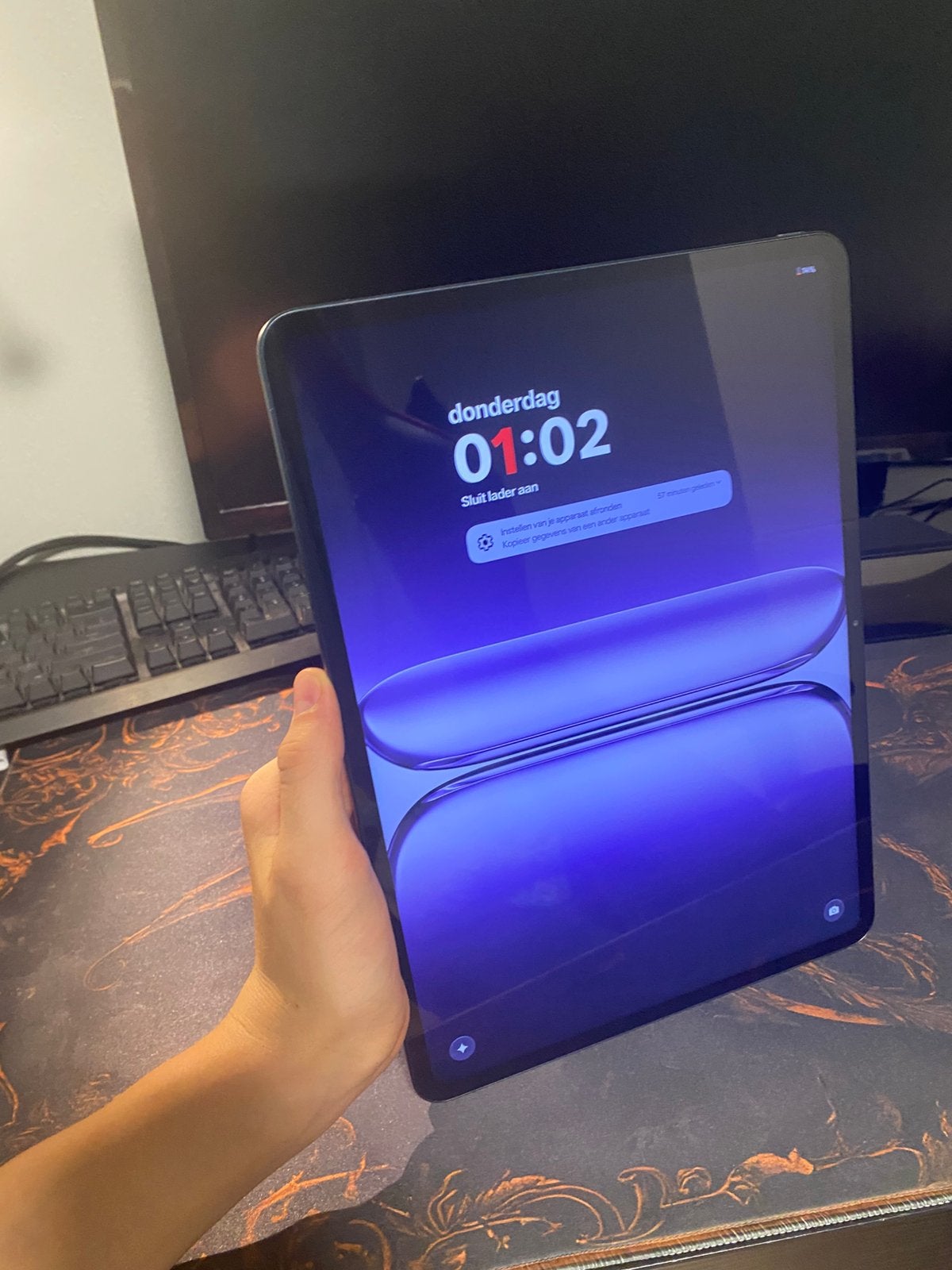 OnePlus pad 3 Storm blue 13.2 inch, Ophalen, Zo goed als nieuw