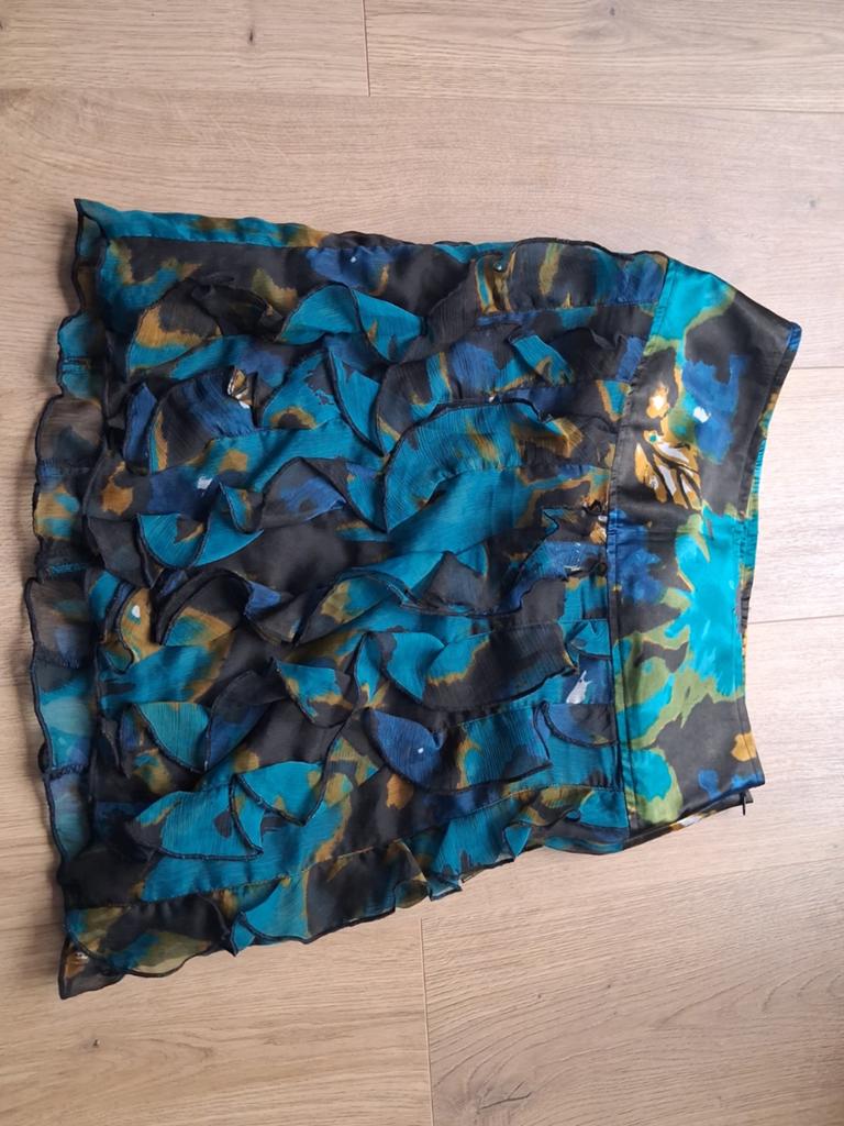 Anna scot rok maat M, Kleding | Dames, Ophalen of Verzenden, Zo goed als nieuw, Onder de knie