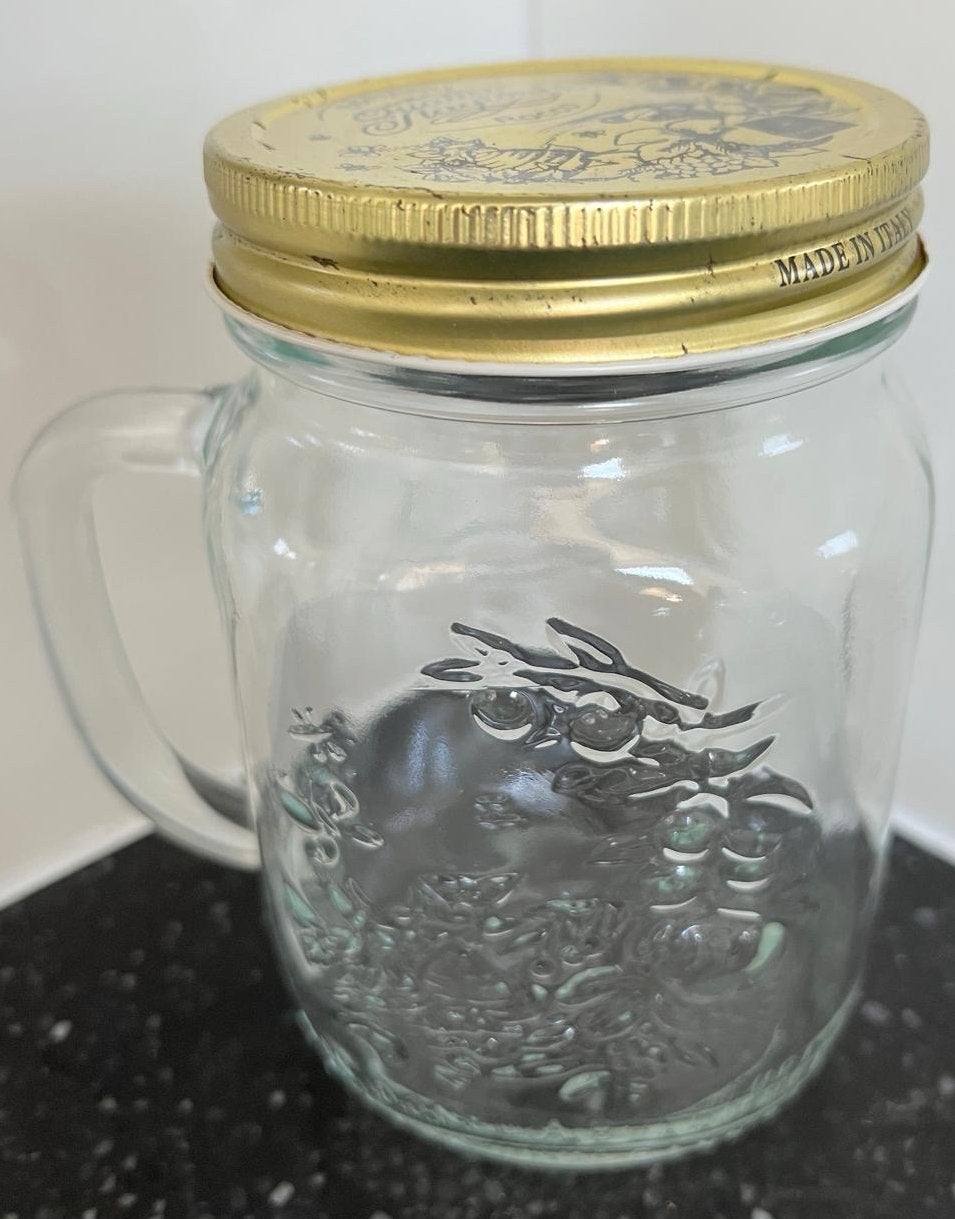 Bormioli Rocco Quatro Stagioni drinkbeker met handvat, Verzamelen, Glas en Borrelglaasjes, Ophalen of Verzenden, Nieuw, Frisdrankglas