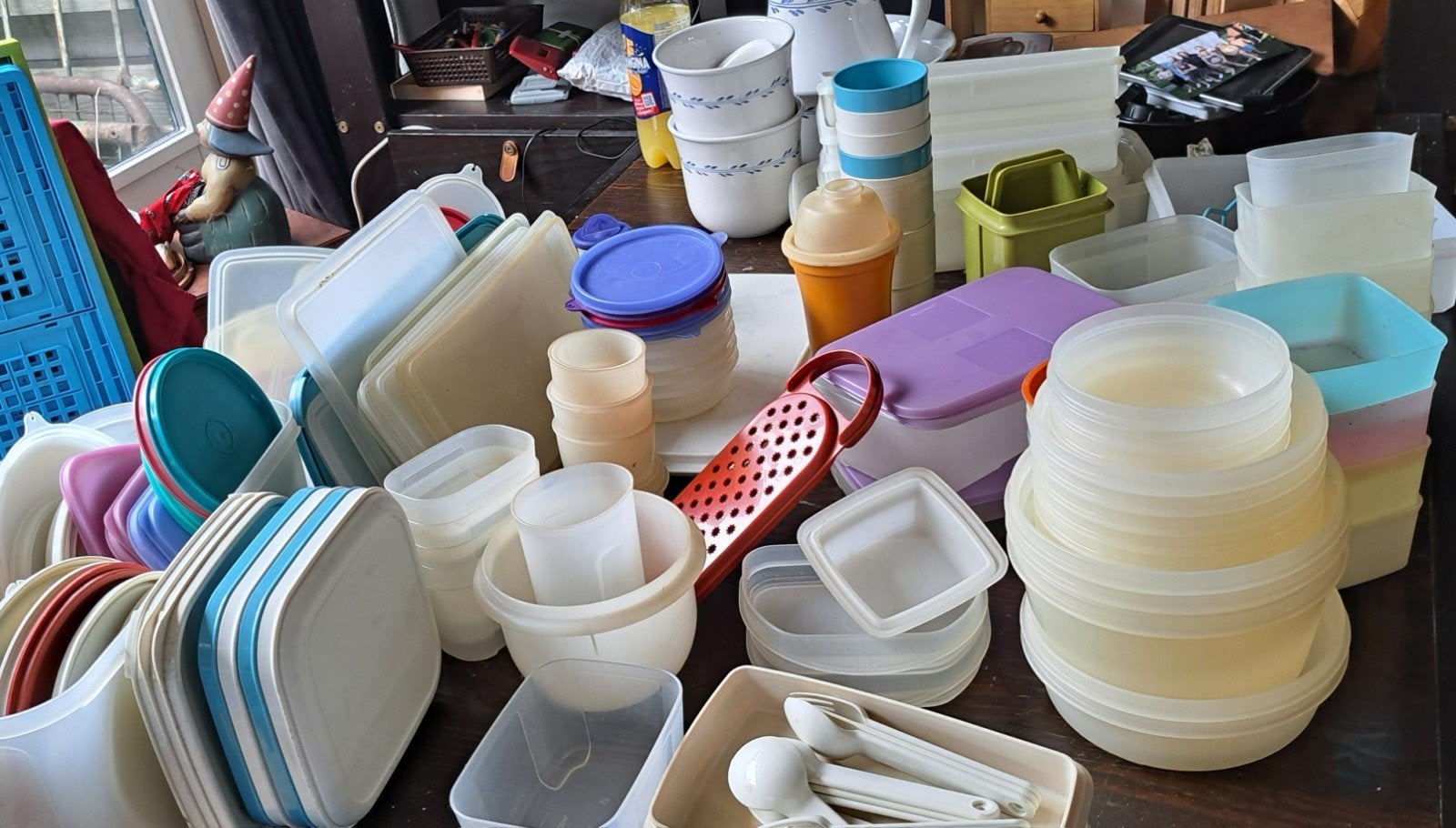 Tupperware grote hoeveelheid, Ophalen, Gebruikt, Overige typen