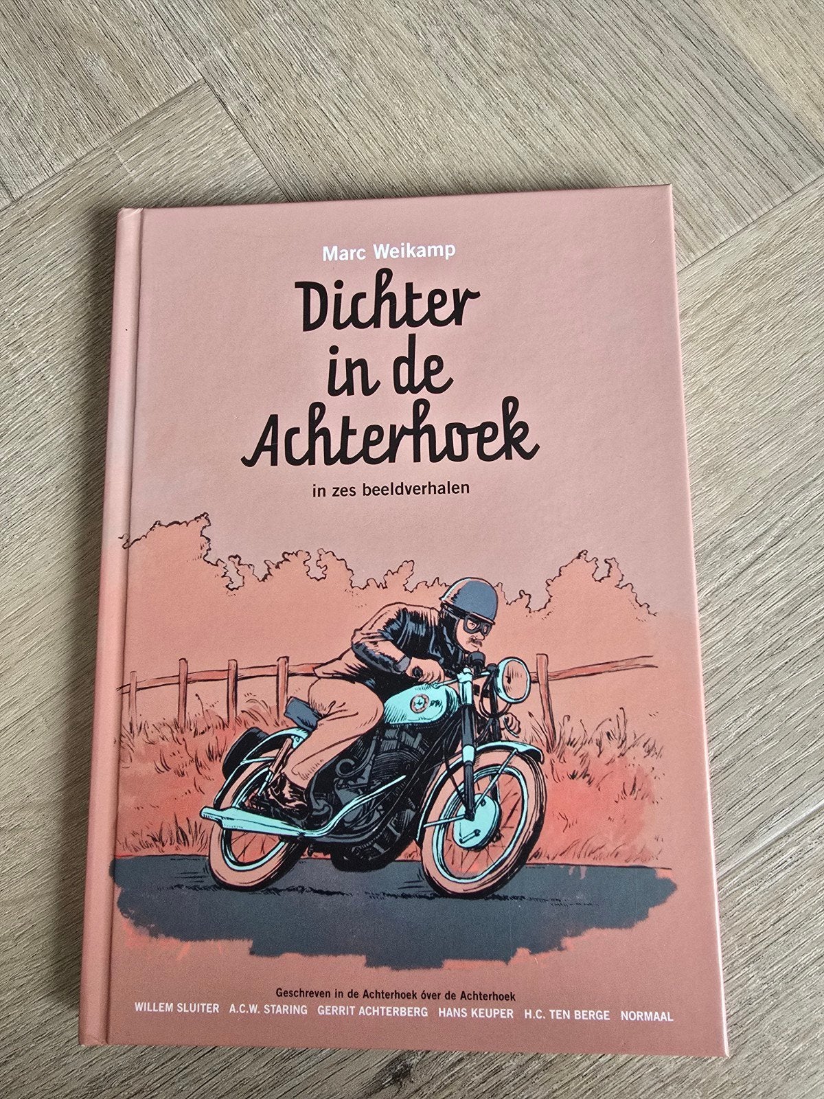 Stripboek dichter in de achterhoek in zes beeldverhalen, Eén stripboek, Ophalen of Verzenden, Zo goed als nieuw