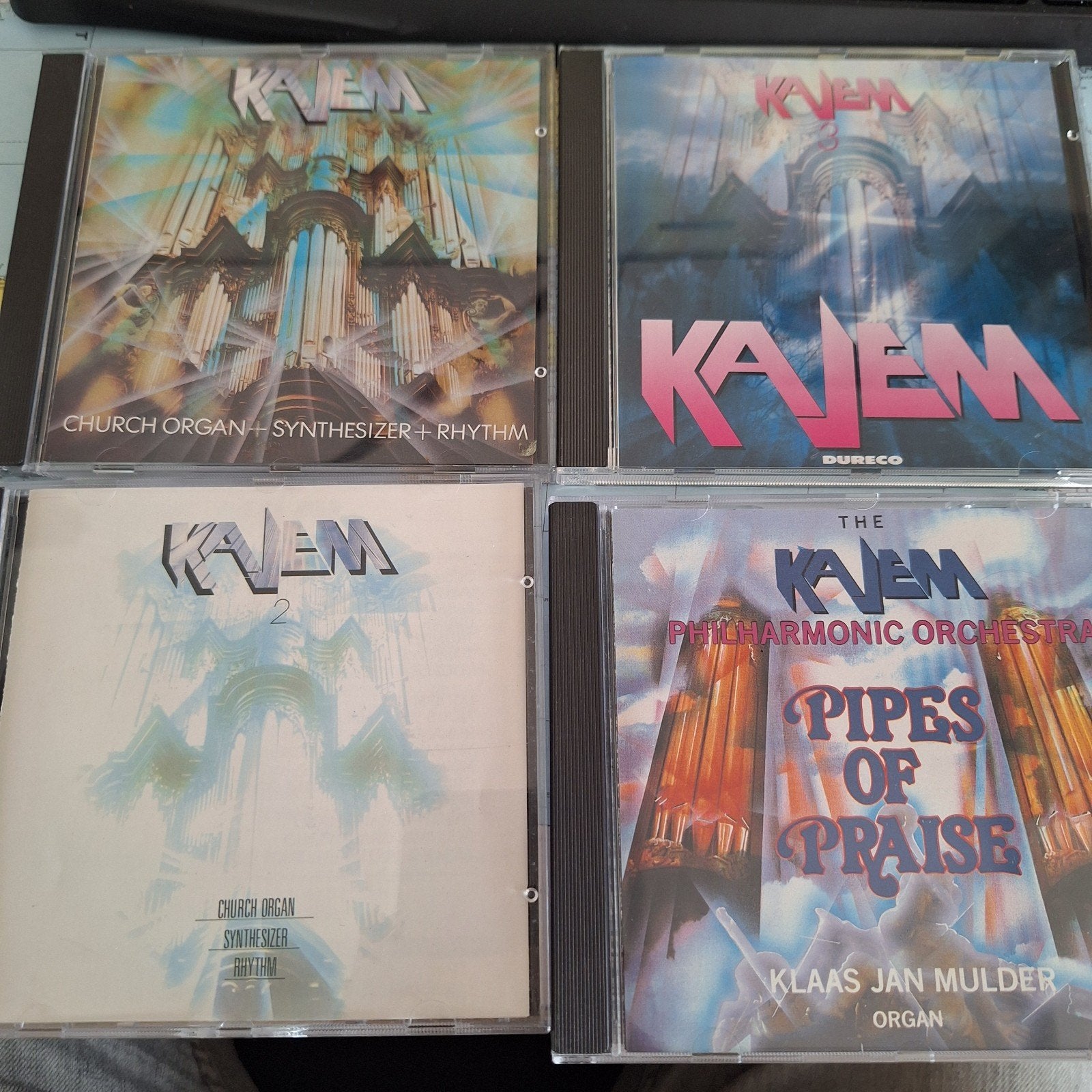 Kajem CD Collectie: Klassieke Orgel- en Synthesizermuziek, Cd's en Dvd's, Ophalen of Verzenden, Classicisme, Zo goed als nieuw