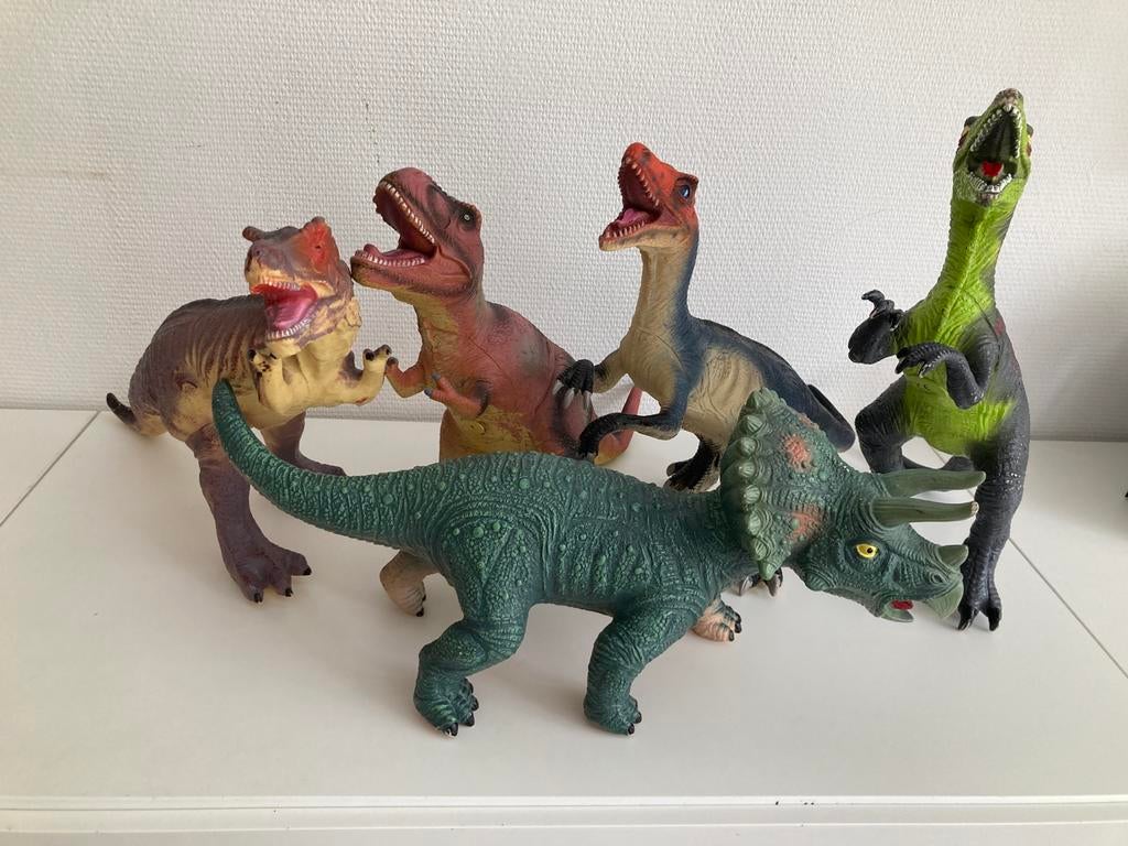 Verzameling dino’s, Ophalen, Gebruikt