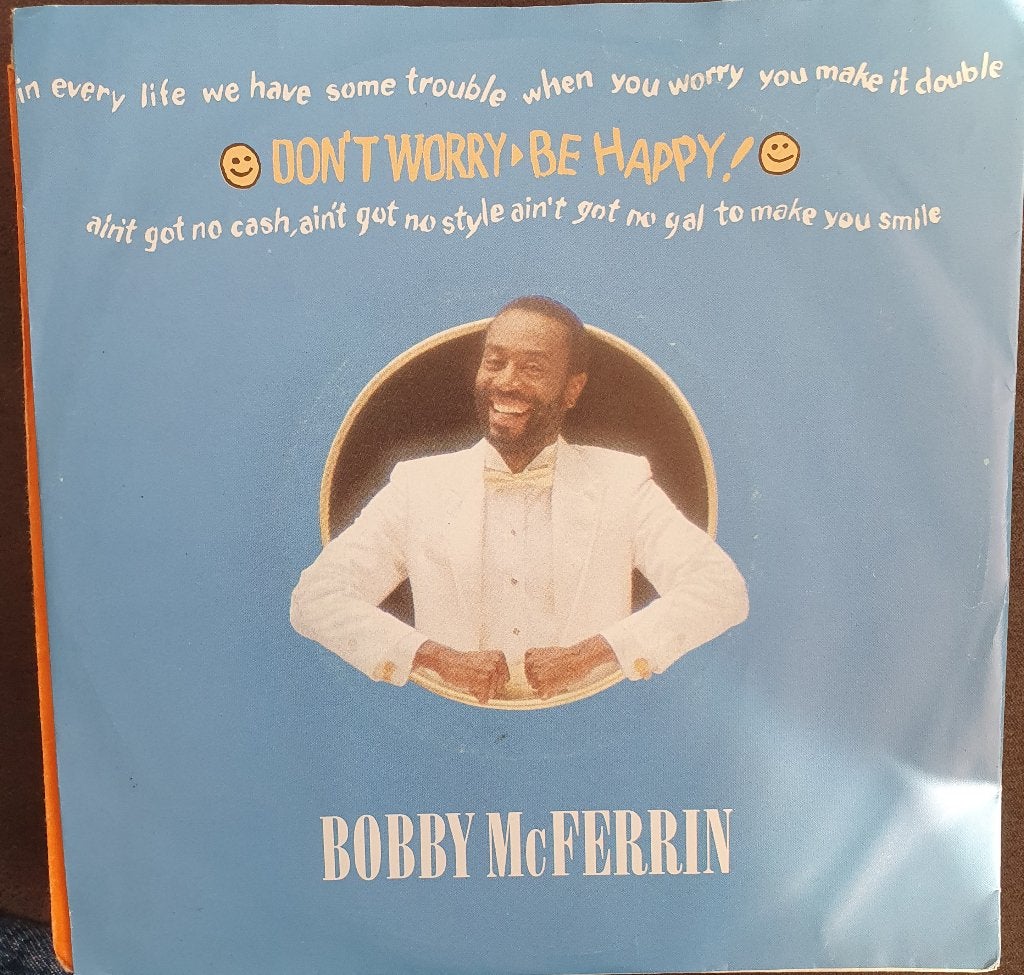 Bobby McFerrin - Don't Worry Be Happy, Gebruikt, Verzenden, 7 inch, Fotohoes