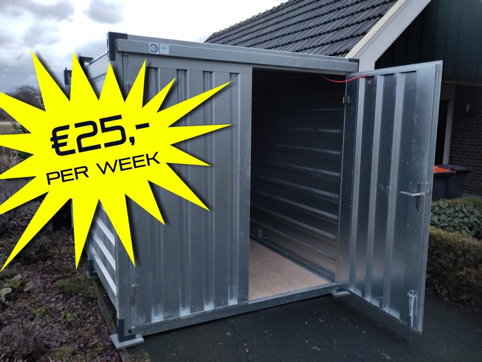 ️CONTAINER 2X3 METER GRATIS PLAATSING IN DE ACHTERHOEK, Doe-het-zelf en Verbouw, Containers, Ophalen of Verzenden