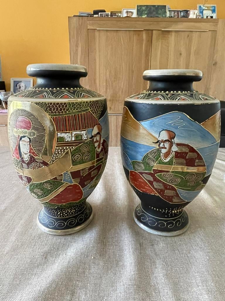 Te koop japanse Antieke Satsuma vazen, Ophalen