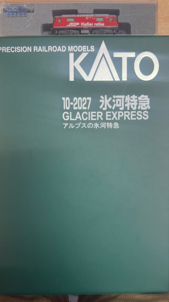 Digitale Digitraxx Kato Glacier Express | 1/160 n spoor, Hobby en Vrije tijd, Modeltreinen | N-Spoor, Overige merken, Gelijkstroom