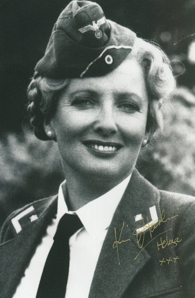 Gesigneerde foto van Kim Hartman uit Allo Allo!!!, Verzamelen, Disney, Verzenden, Nieuw, Disney