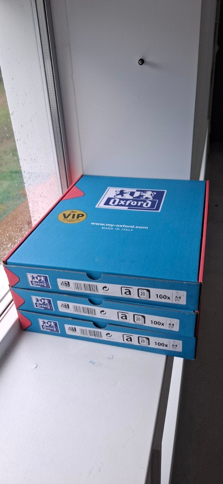 Oxford VIP A4 insteekhoezen (300 stuks), Ophalen of Verzenden