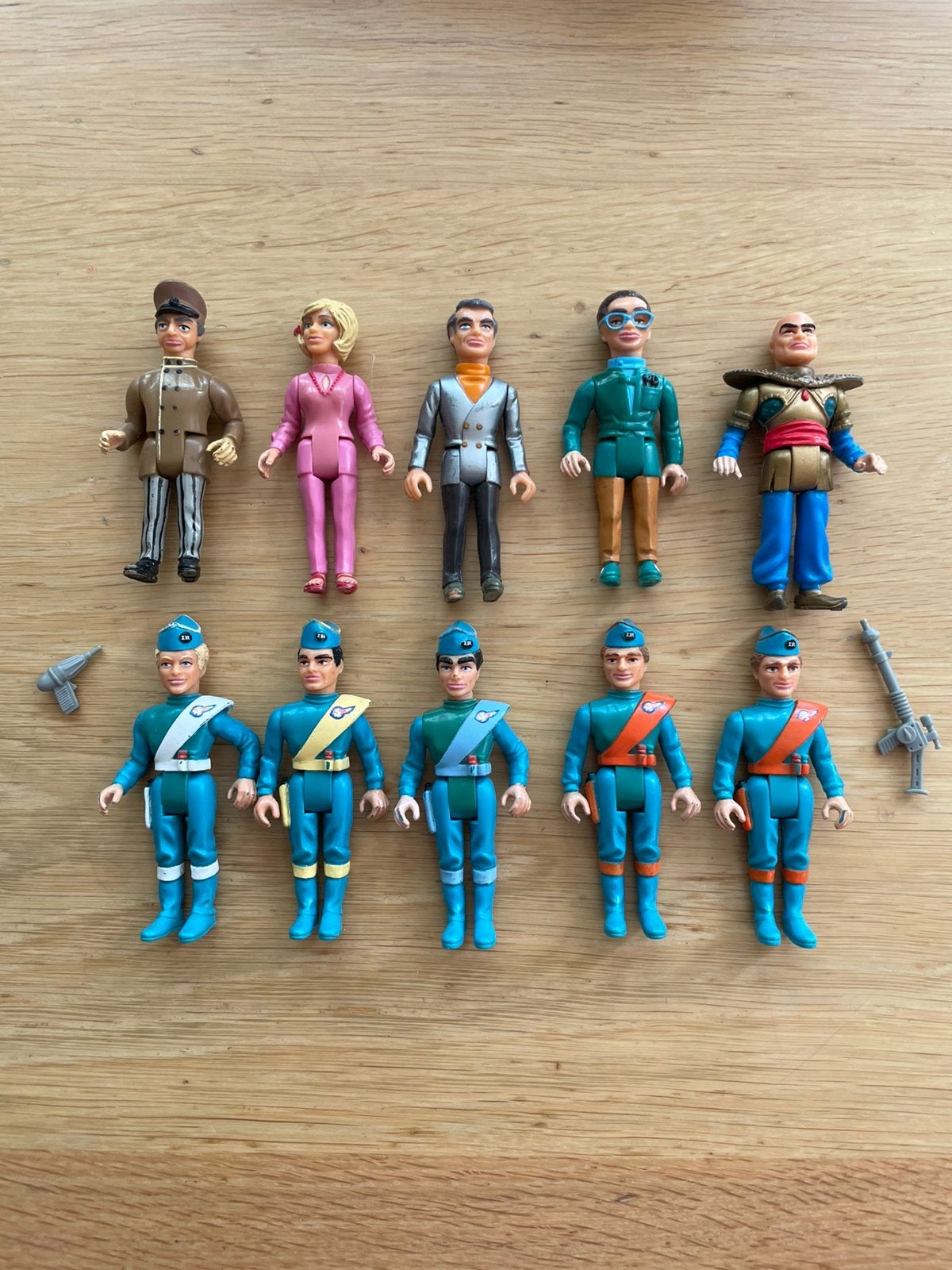 Thunderbirds actiefiguren Matchbox, Ophalen of Verzenden, Gebruikt