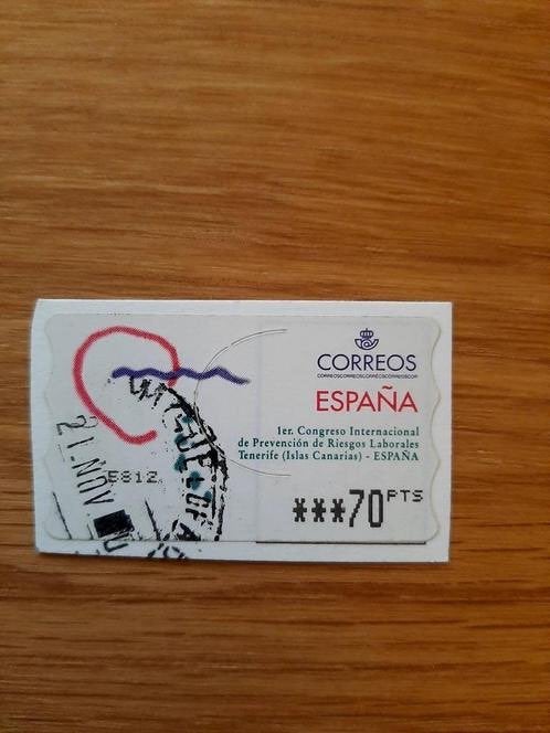 Spanje Congres voor Preventie van Arbeidsrisico's Tenerife, Verzenden, Gestempeld