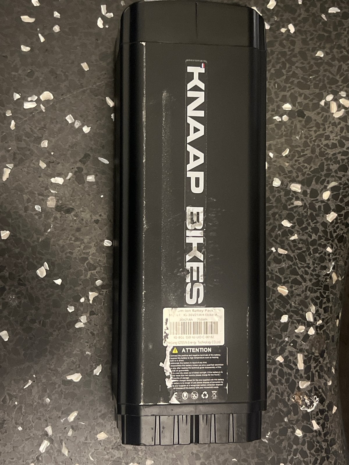 Knaap Bikes Accu - Zo goed als nieuw, Fietsen en Brommers, Ophalen of Verzenden, Zo goed als nieuw