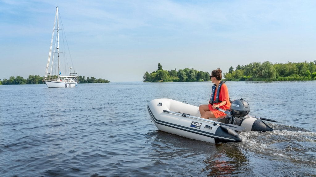 Yam 240Air met Yamaha F2.5BMHS AANBIEDING!!, Watersport en Boten, Inclusief motor, 2 m, Overige brandstoffen, Nieuw