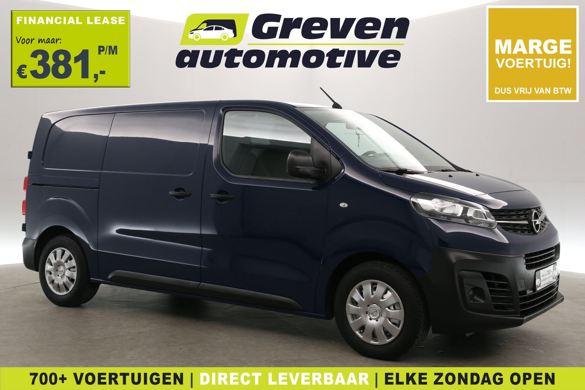 Opel Vivaro 1.5 L2H1 | MARGE | Airco | Cruise | Trekhaak | P, Auto's, Voorwielaandrijving, Stof, Euro 6, 4 cilinders