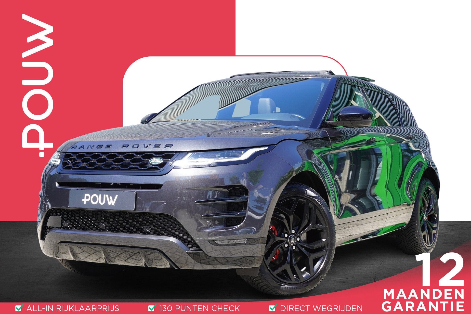 Land Rover Range Rover Evoque 1.5 P300e PHEV AWD Autobiograp, Automaat, 15 kWh, Vierwielaandrijving, Hybride Elektrisch/Benzine