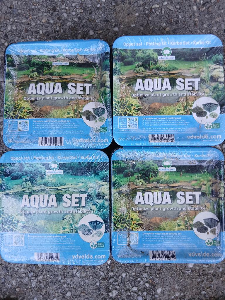 vijver aquaset mandje oppot set, Ophalen of Verzenden, Nieuw
