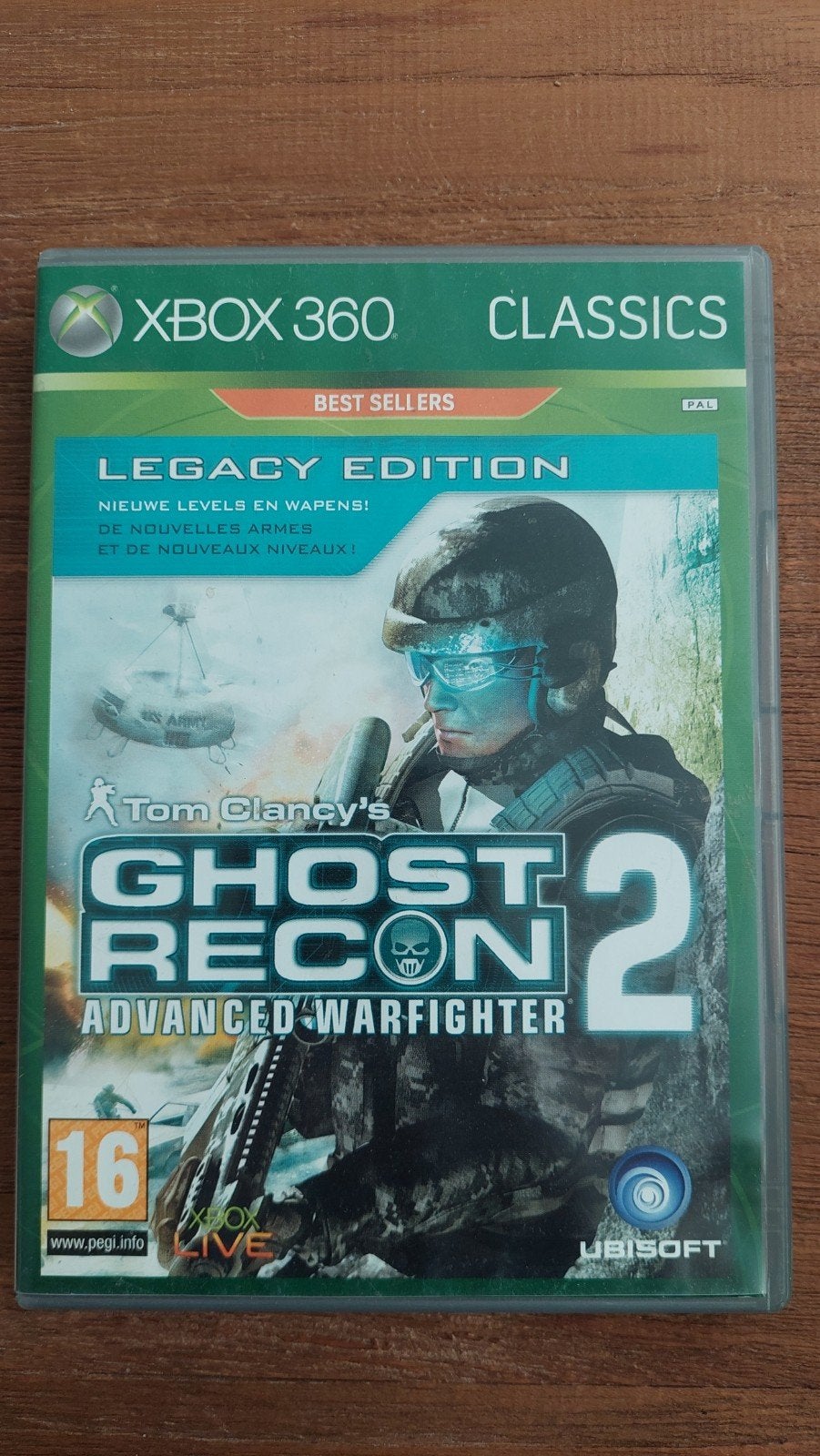 Ghost Recon 2 Advanced Warfighter Xbox 360, 1 speler, Ophalen of Verzenden, Shooter, Vanaf 16 jaar