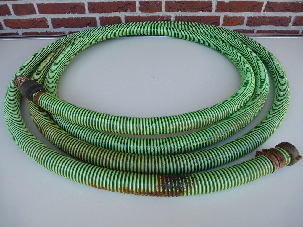 PVC-zuigslangset | koppeling + aanzuigfilter/voetklep | igs, Tuin en Terras, Ophalen of Verzenden, Gebruikt, Elektrisch, Overige typen
