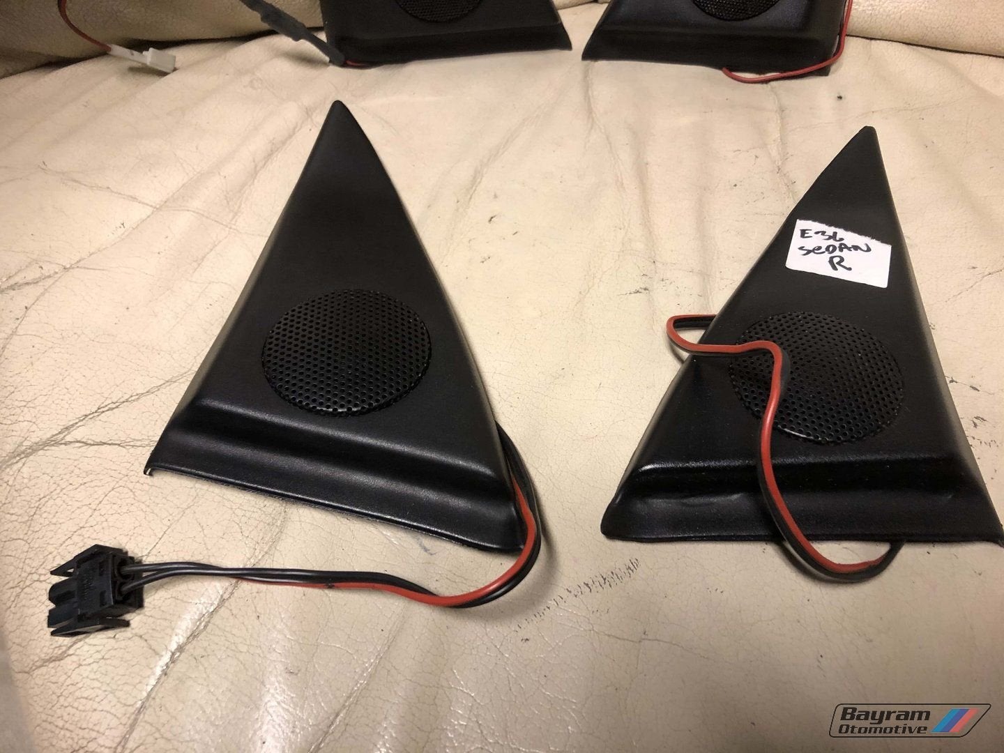 Bmw E36 Tweeters spiegelkapjes speakers sedan touring 3serie, Auto diversen, Autoradio's, Ophalen of Verzenden, -, -, -
