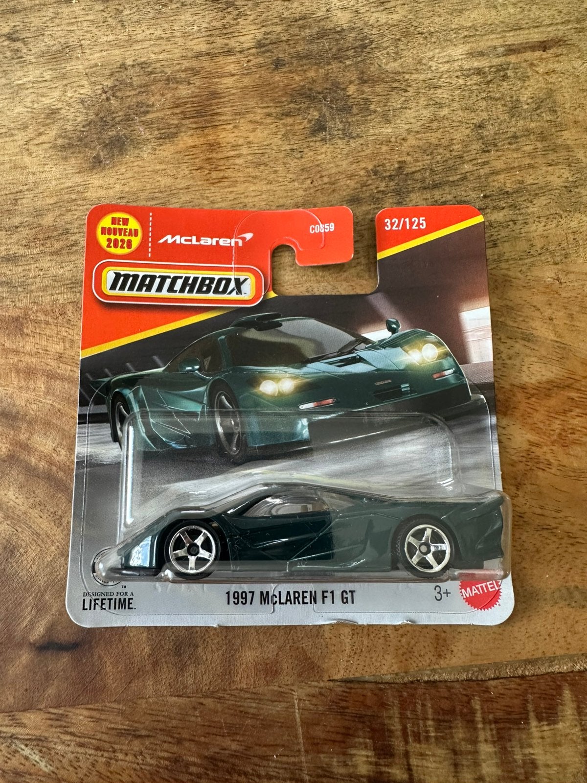 1997 Mclaren f1 gt van matchbox, Ophalen of Verzenden, Nieuw, Auto
