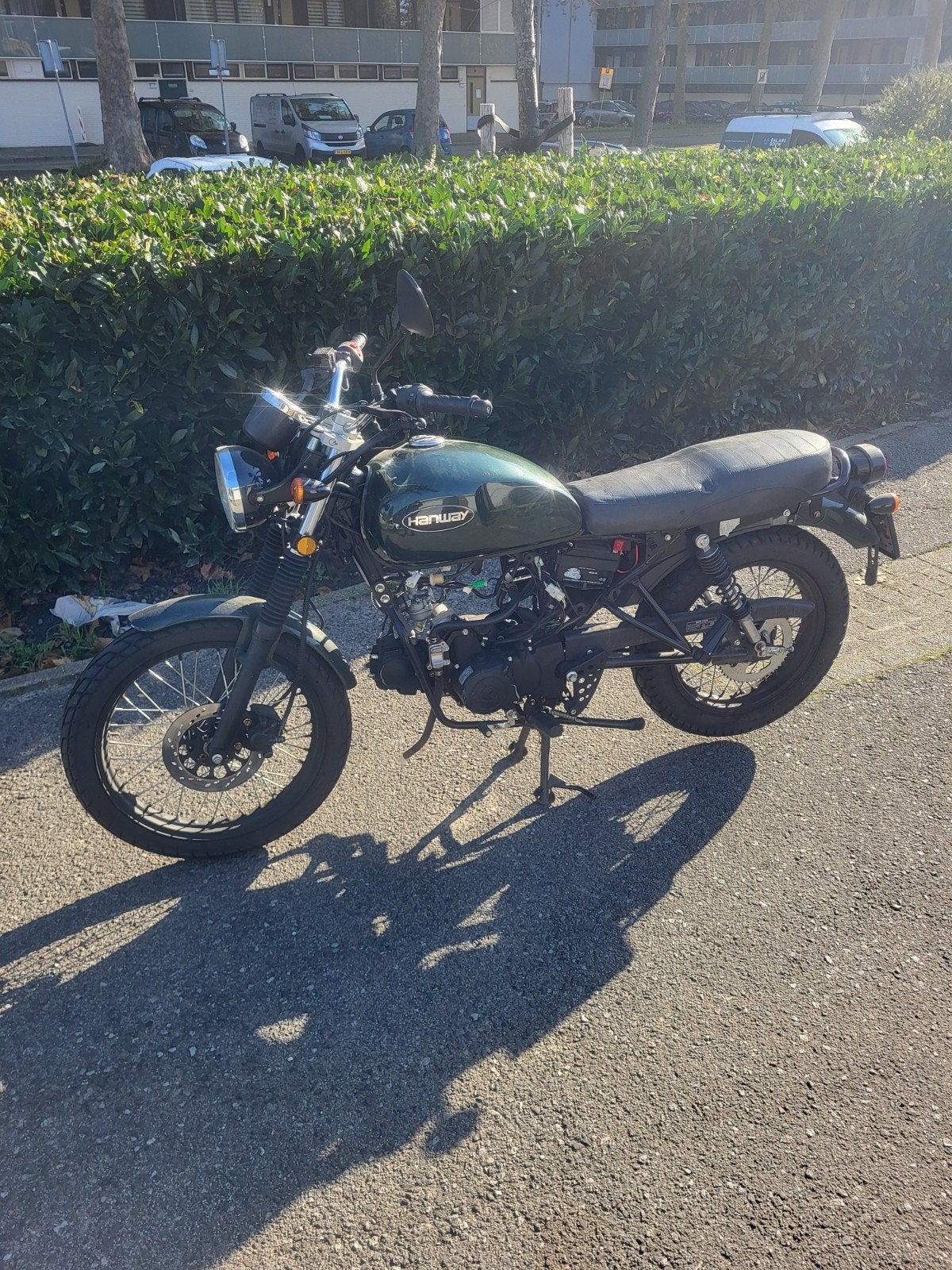 Hanway Raw 50 Bromfiets Opknapper - Ruilen tegen Pitbike/Cro, Ophalen, Gebruikt, Maximaal 45 km/u, Hanway