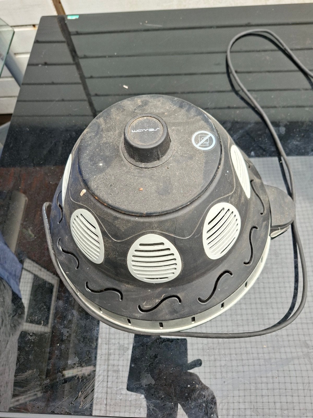 Convectorkachel 1500 Watt - Fijne goed werkende ronde kachel, Ophalen of Verzenden