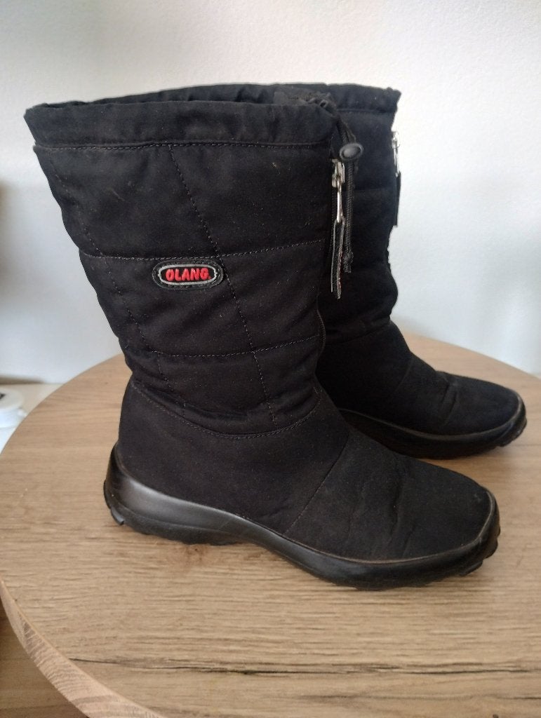 Snowboots, Olang, Zwart, Snowboots, Ophalen of Verzenden