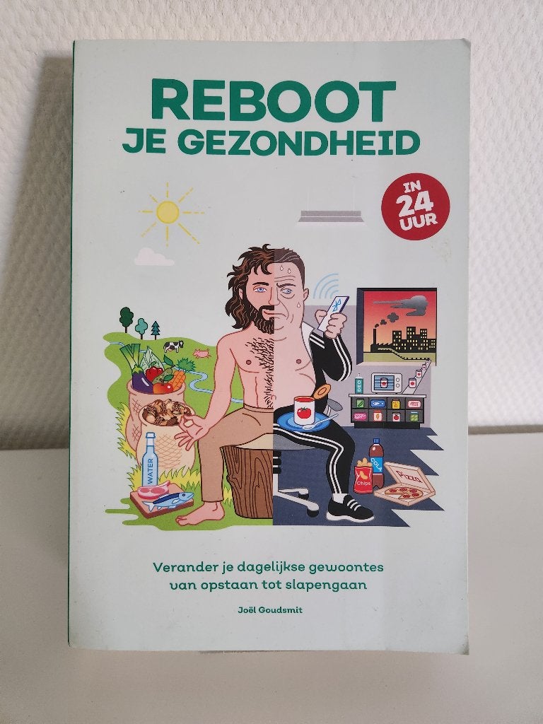 Joël Goudsmit - Reboot je gezondheid in 24 uur, Ophalen of Verzenden, Gelezen, Gezondheid en Conditie, Joël Goudsmit