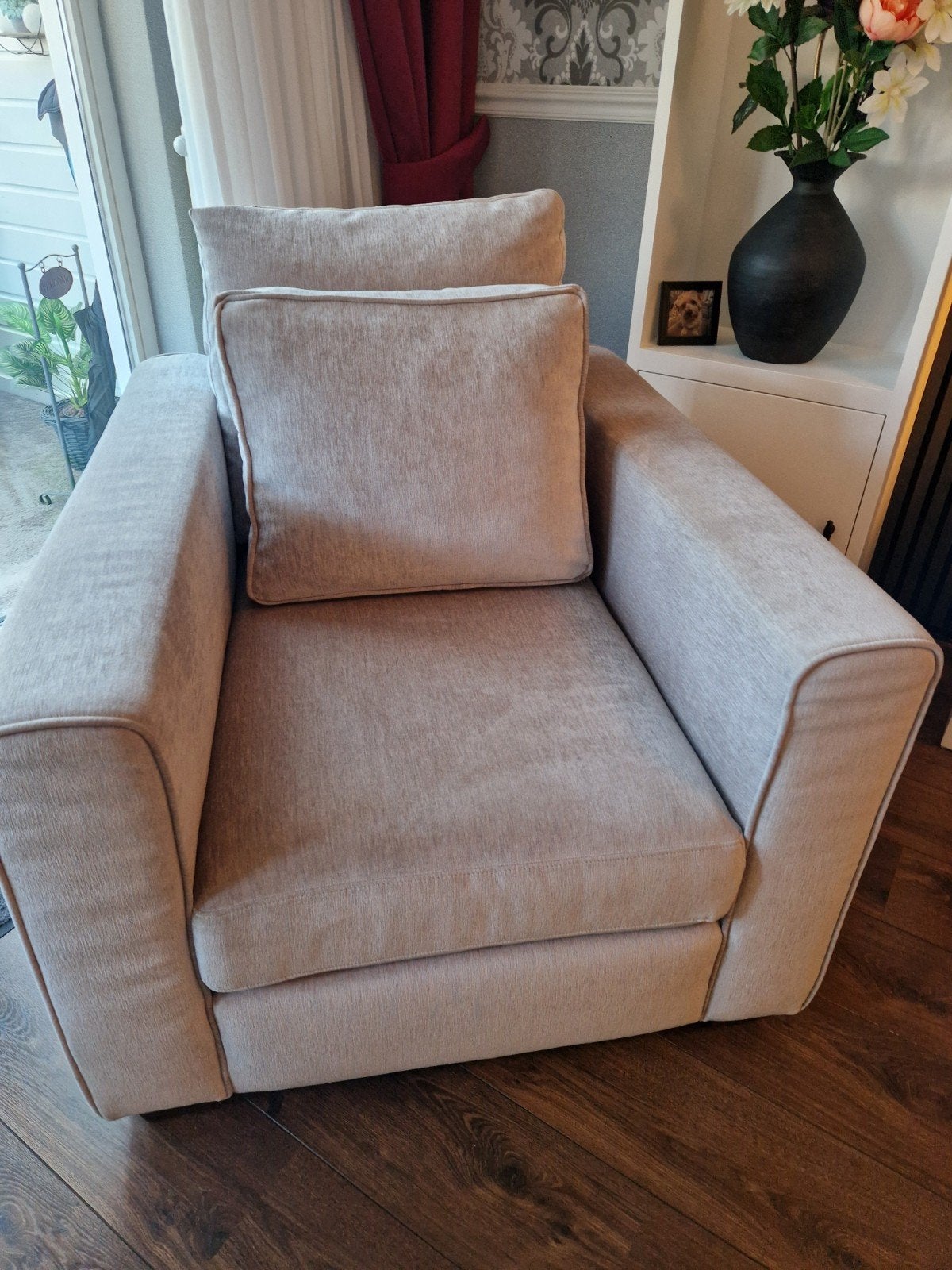 schitterende fauteuil, Huis en Inrichting, Fauteuils, Ophalen, Zo goed als nieuw, 75 tot 100 cm, 50 tot 75 cm