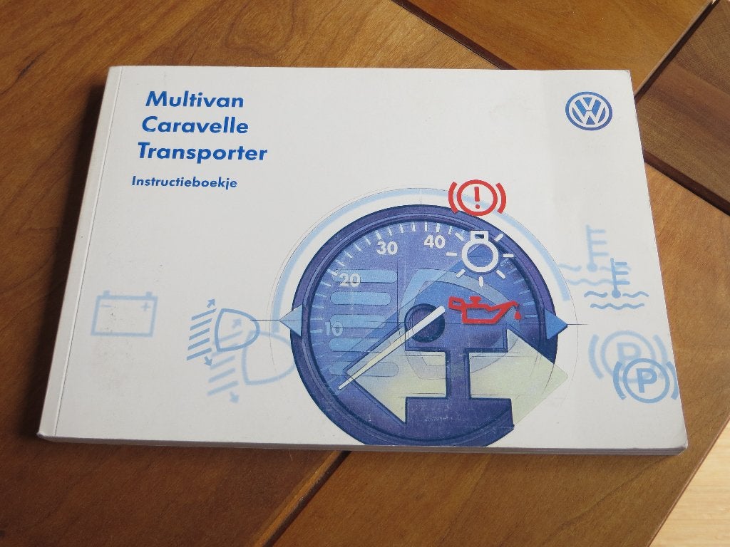 Instructieboek VW Transporter T4, VW Multivan, Caravelle '97, Ophalen of Verzenden