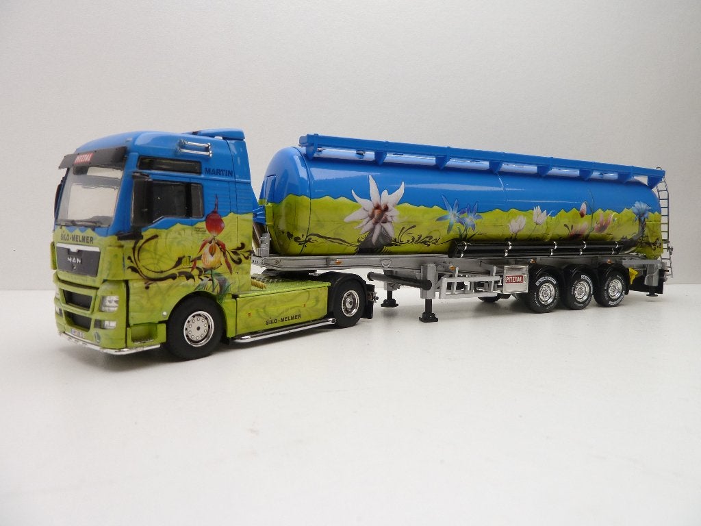 MAN  TGX  ''  Silo Melmer Pitztal  ''  WSI, Ophalen of Verzenden, Zo goed als nieuw, Bus of Vrachtwagen, Wsi