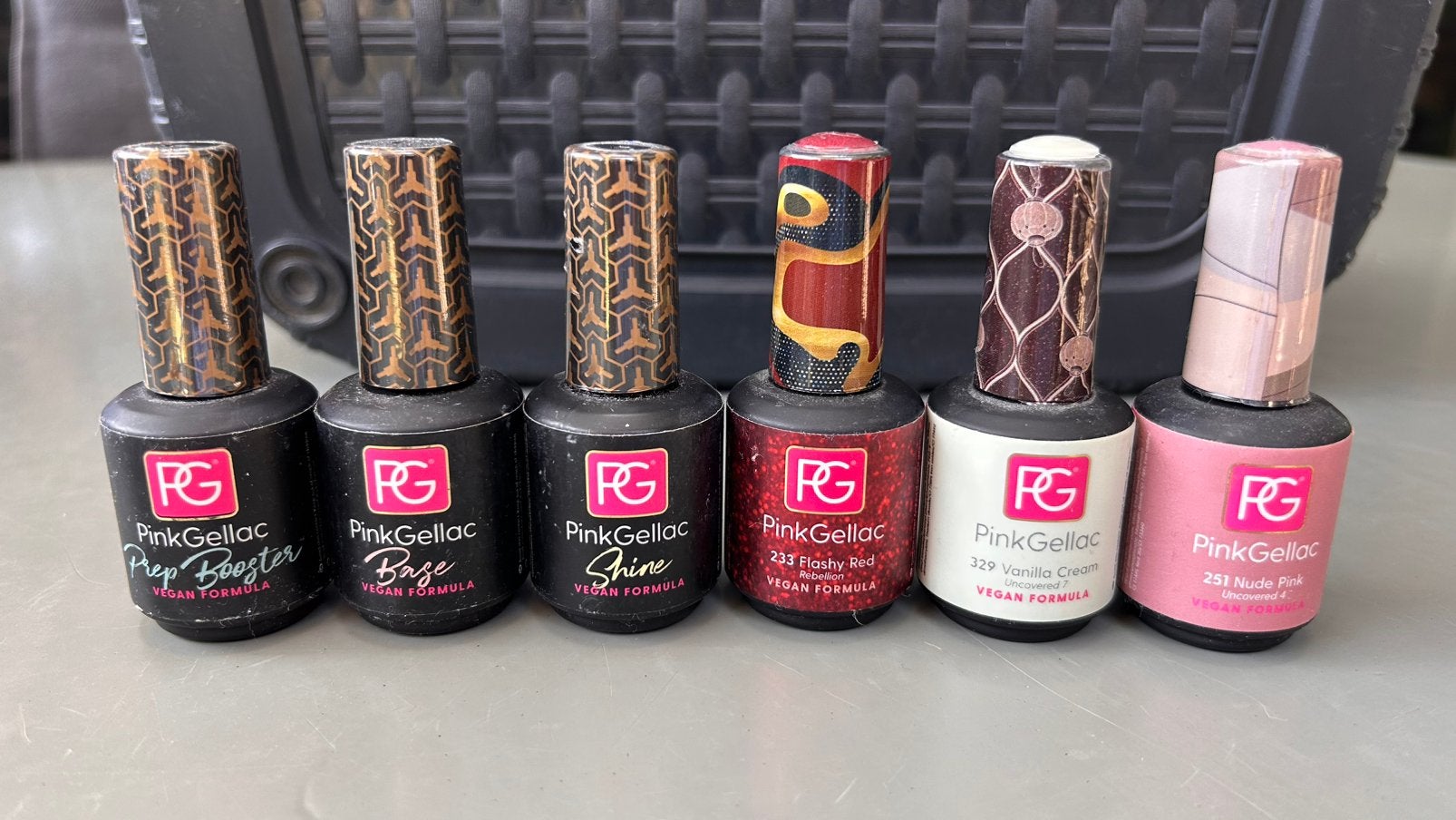 Pinkgellac nagellak en uv lamp, Ophalen, Zo goed als nieuw, Overige kleuren, Handen en Nagels
