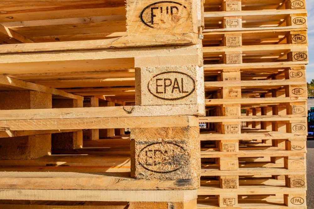 Europallets te koop, Ophalen, Gebruikt, Pallet, Minder dan 200 cm