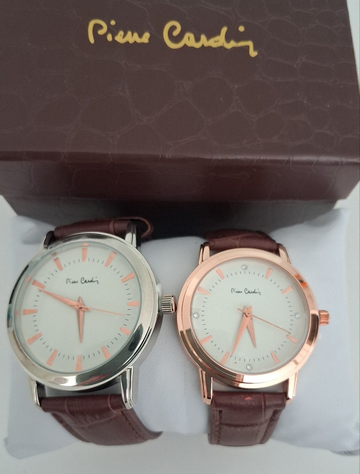 NIEUW Pierre Cardin horloges, Ophalen of Verzenden, Nieuw, Leer, Overige merken