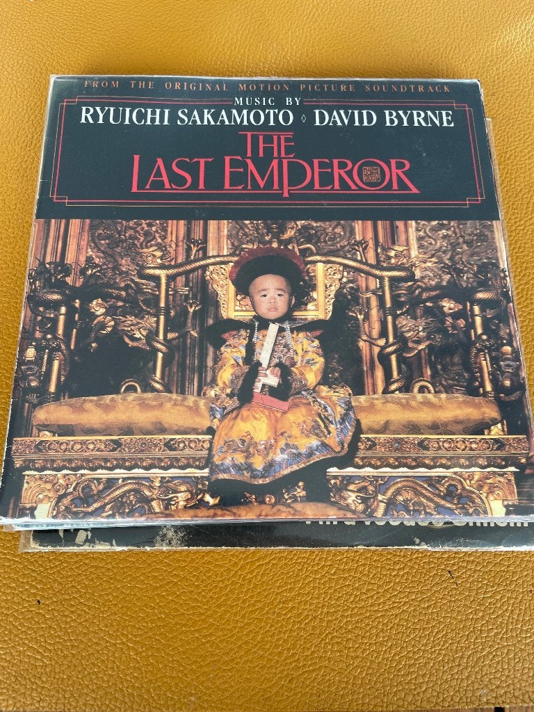 The Last Emperor Soundtrack - Ryuichi Sakamoto & David Byrne, LP, Gebruikt, Verzenden, Filmmuziek en Soundtracks
