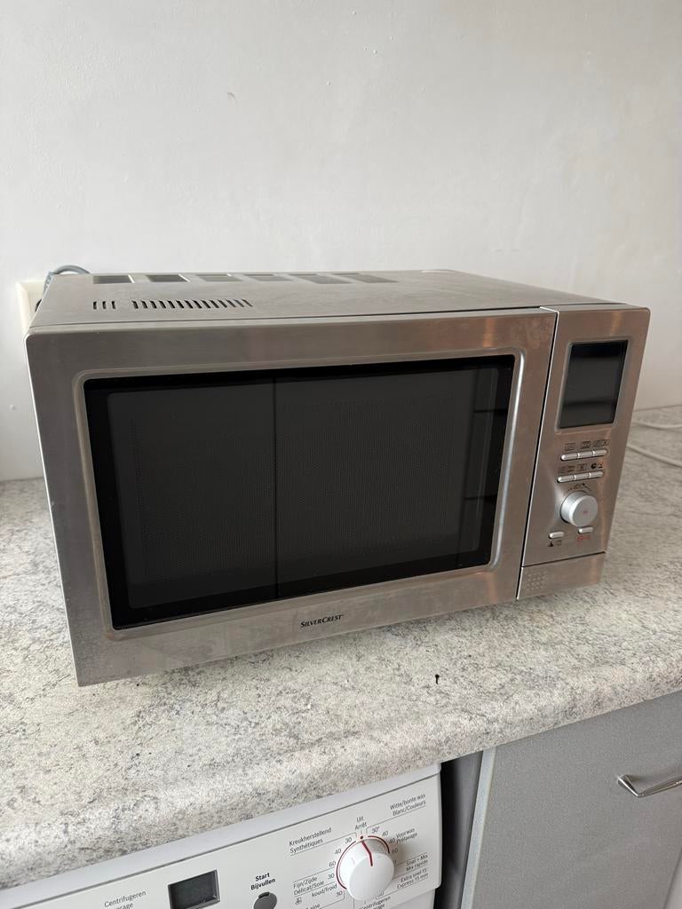 Silvercrest combimagnetron - Zilver, Ophalen, Combimagnetron, Gebruikt, Grill