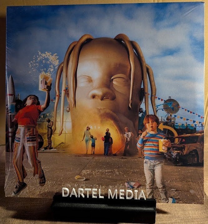 Travis Scott - Astroworld, Beschermende buitenhoes, Ophalen of Verzenden, Nieuw in verpakking