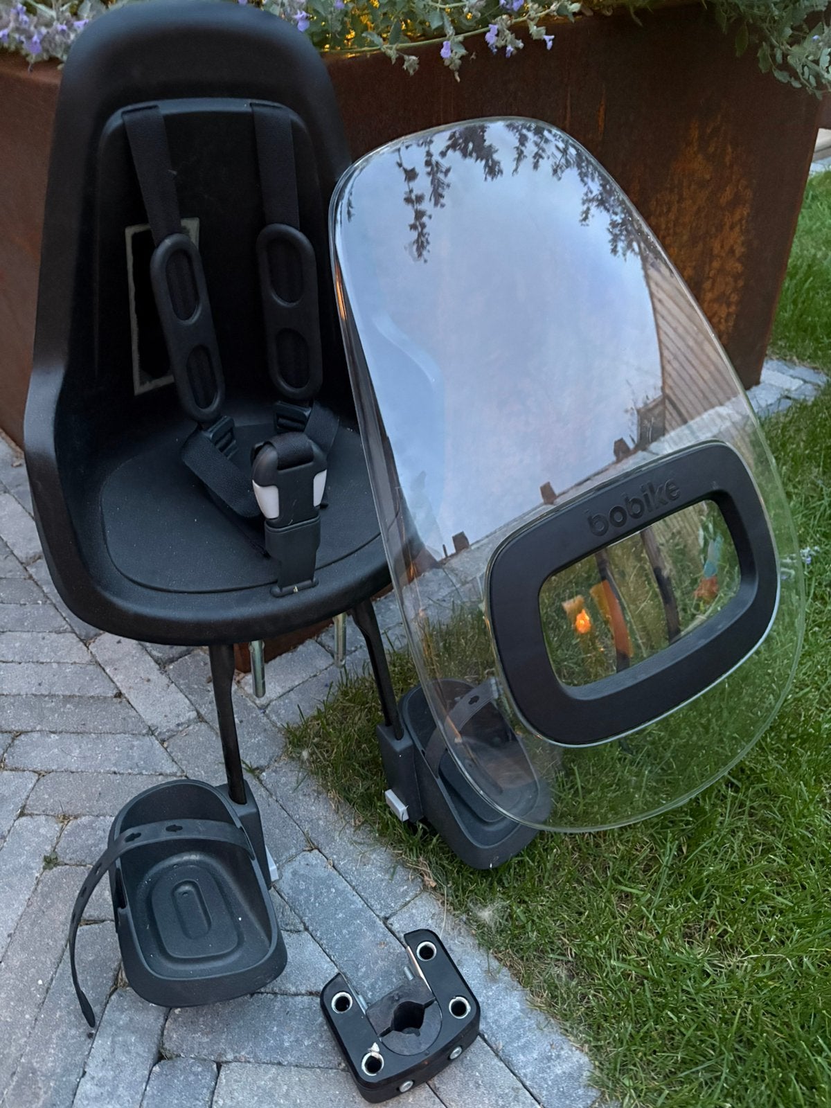 Bobike fietsstoeltje voorop, Ophalen of Verzenden, Zo goed als nieuw