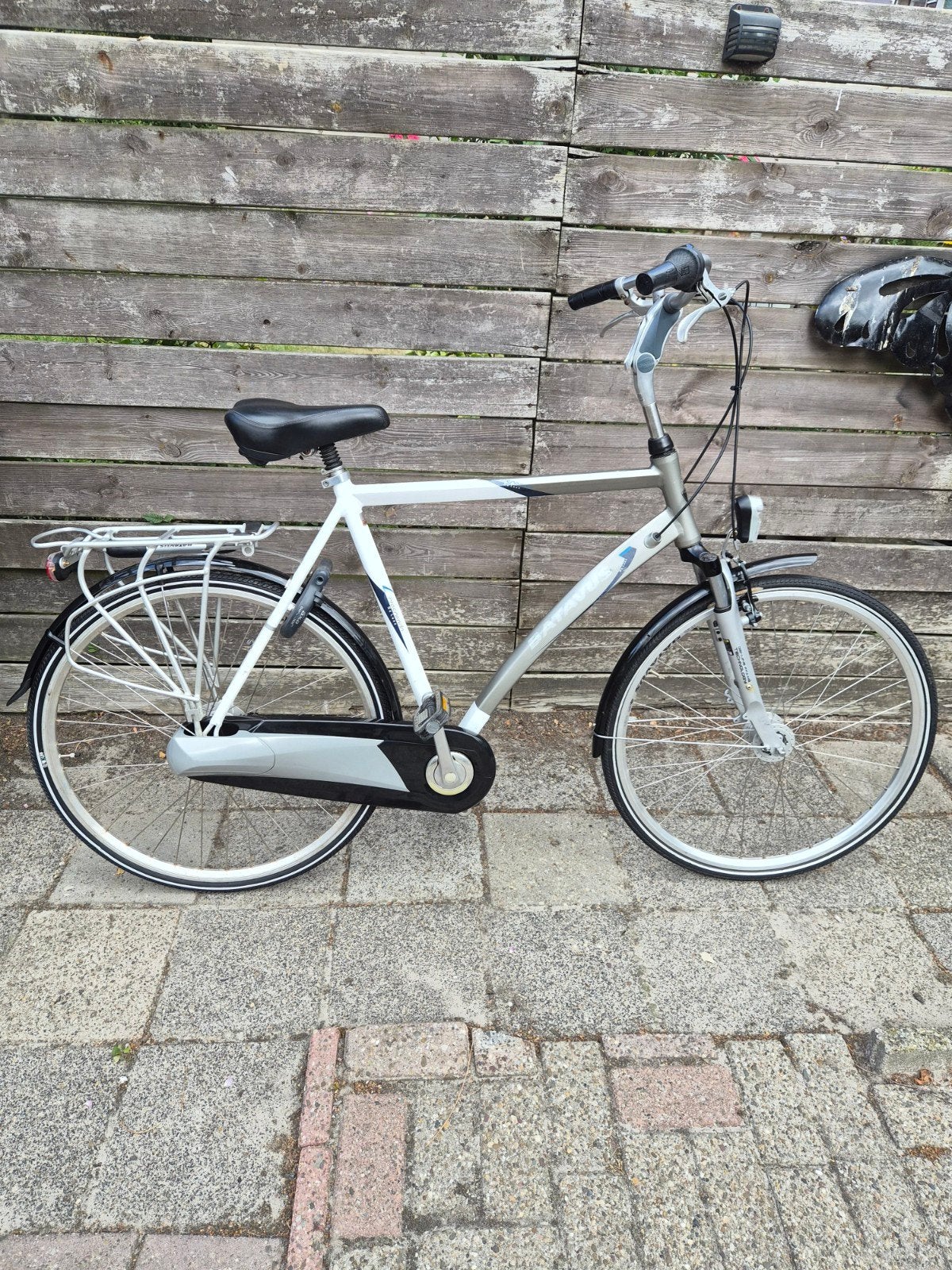 Batavus cresendo de luxe 7 v herenfiets, Ophalen, Gebruikt, Velgrem, Versnellingen