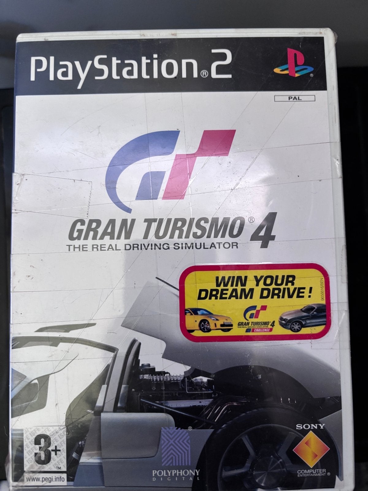 Gran Turismo 4 - PlayStation 2 (PS2) Racegame, Gebruikt, 1 speler, Racen en Vliegen, Ophalen of Verzenden