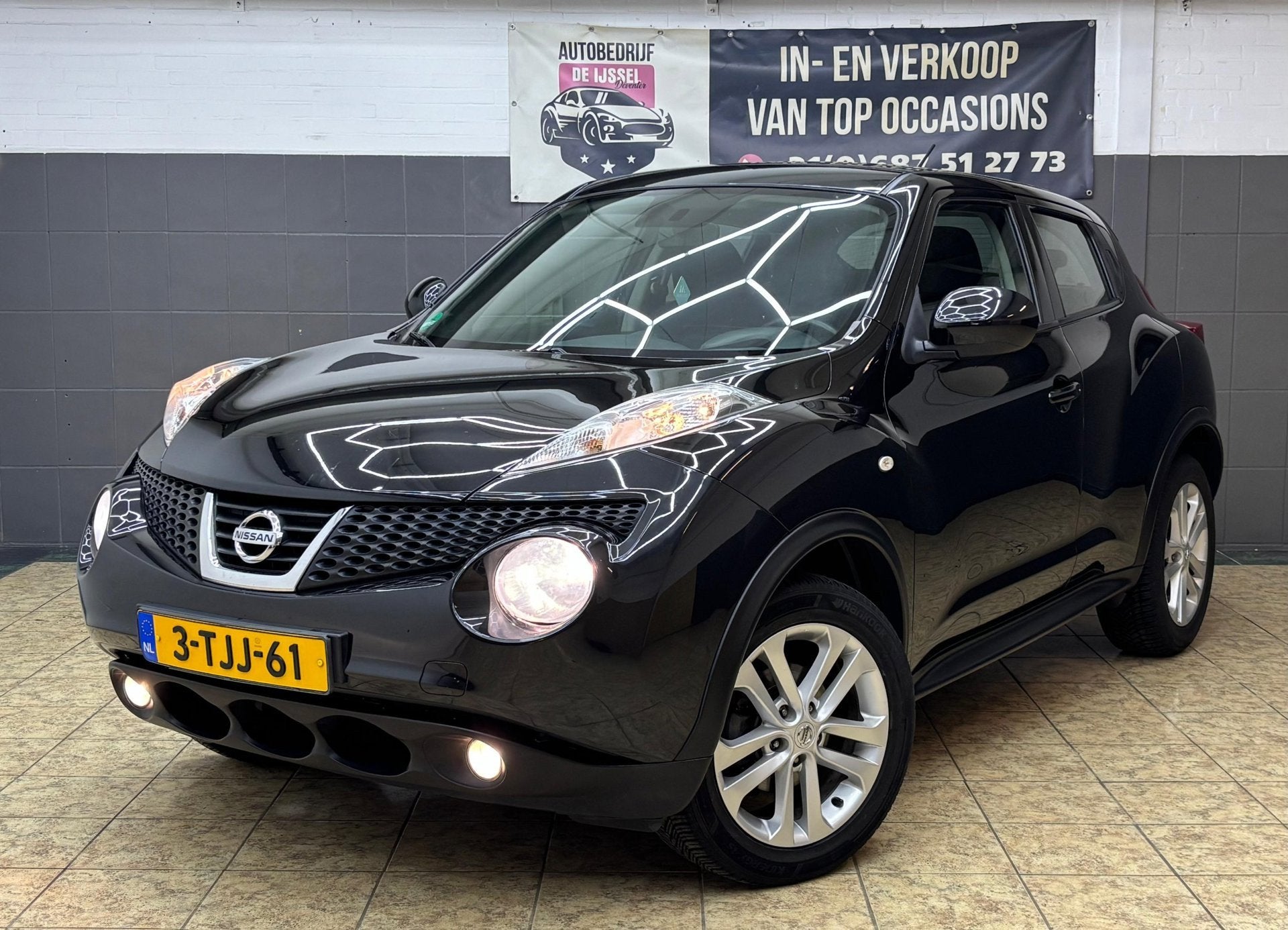 Nissan Juke 1.6 Acenta /3DE Eigenaar/ TOP STAAT, Euro 5, Stof, 4 cilinders, Navigatiesysteem
