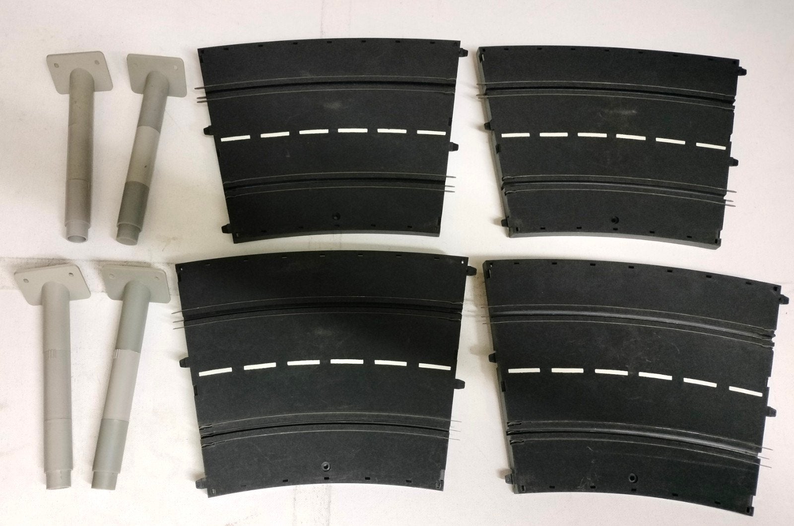 Carrera Universal racebaan kuip bocht 50552 4 delen + steun., Ophalen of Verzenden, Elektrisch, Carrera