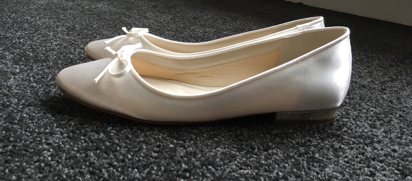 Bruidsschoenen maat 40, Kleding | Dames, Trouwkleding en Trouwaccessoires, Ophalen, Zo goed als nieuw, Schoenen