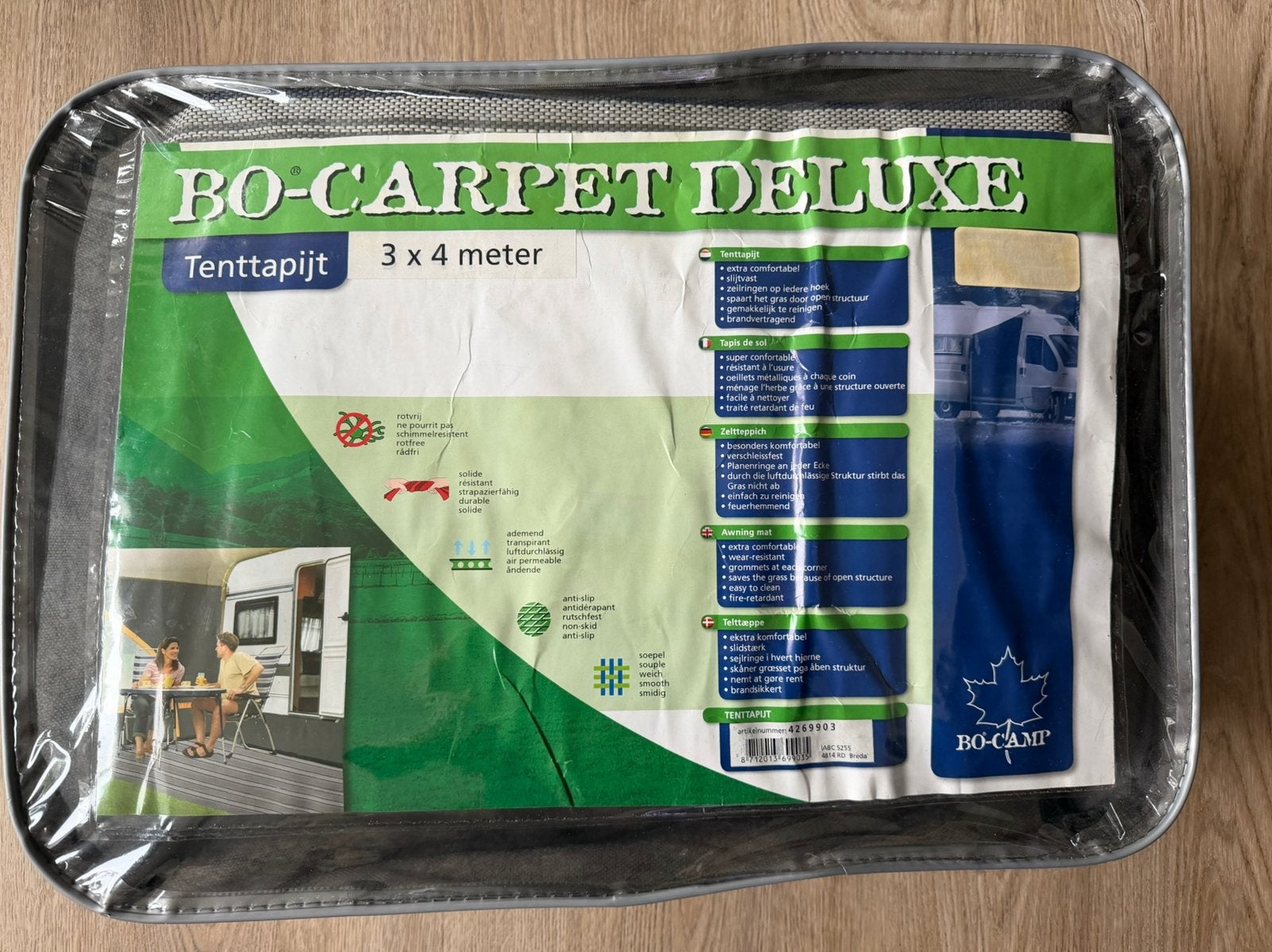 Tenttapijt Bo-carpet de luxe, Ophalen, Zo goed als nieuw