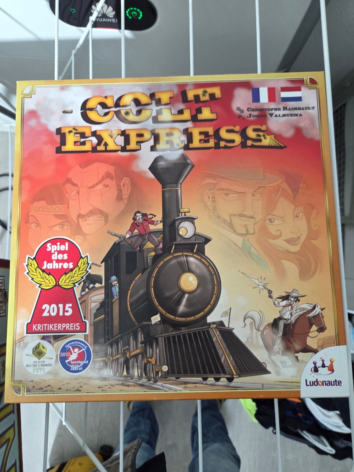 Colt express bordspel, Ophalen of Verzenden, Zo goed als nieuw
