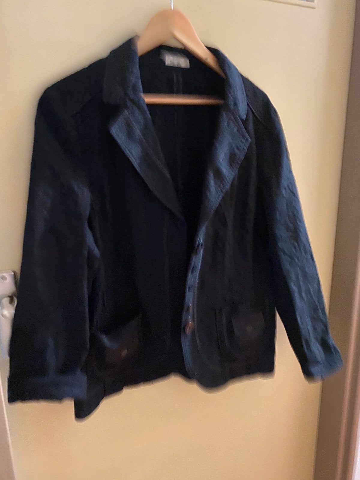 Kort jasje Bonita , katoen, Ophalen of Verzenden, Zo goed als nieuw, Maat 46/48 (XL) of groter, Zwart