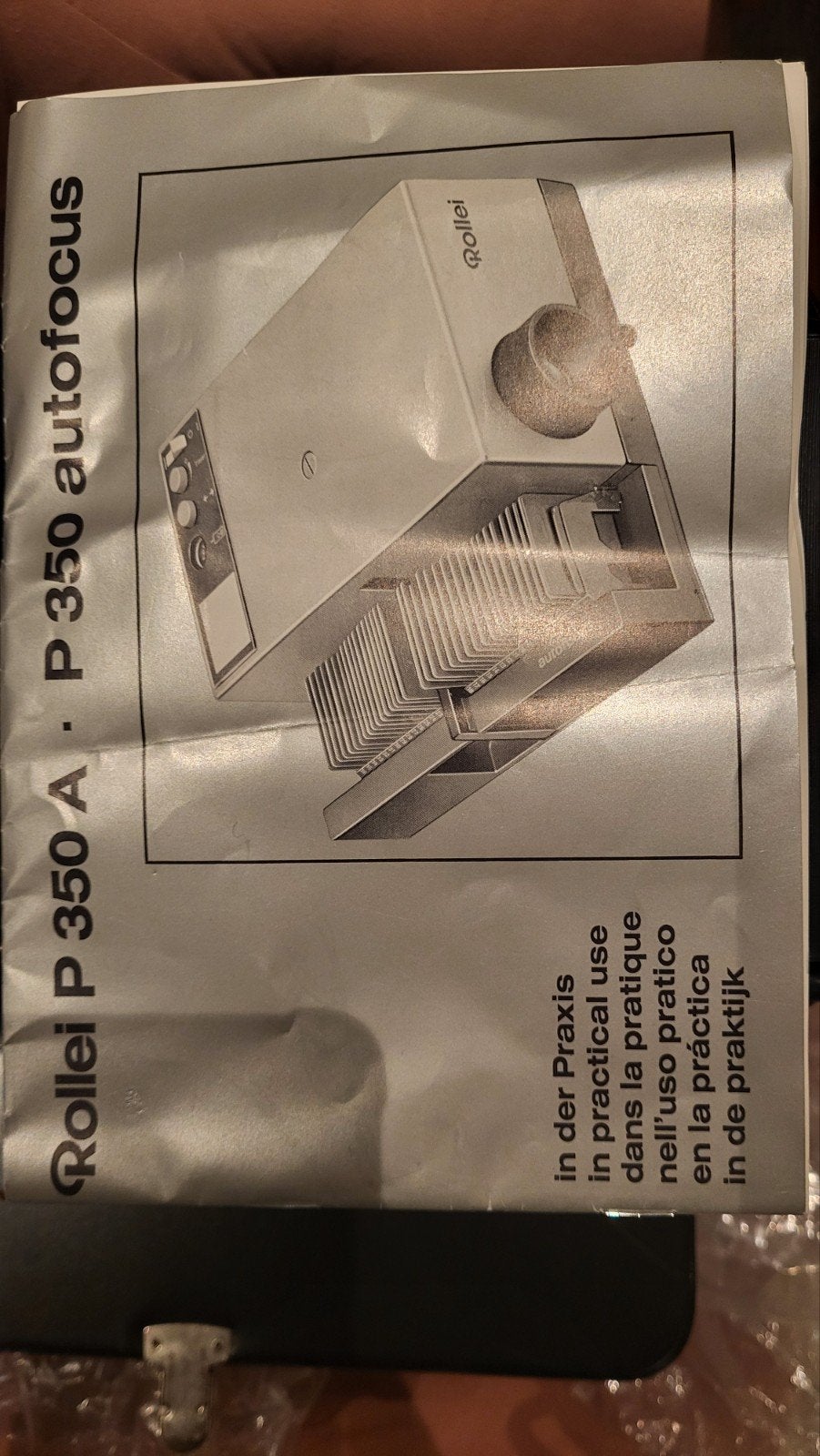 Dia projector, Ophalen