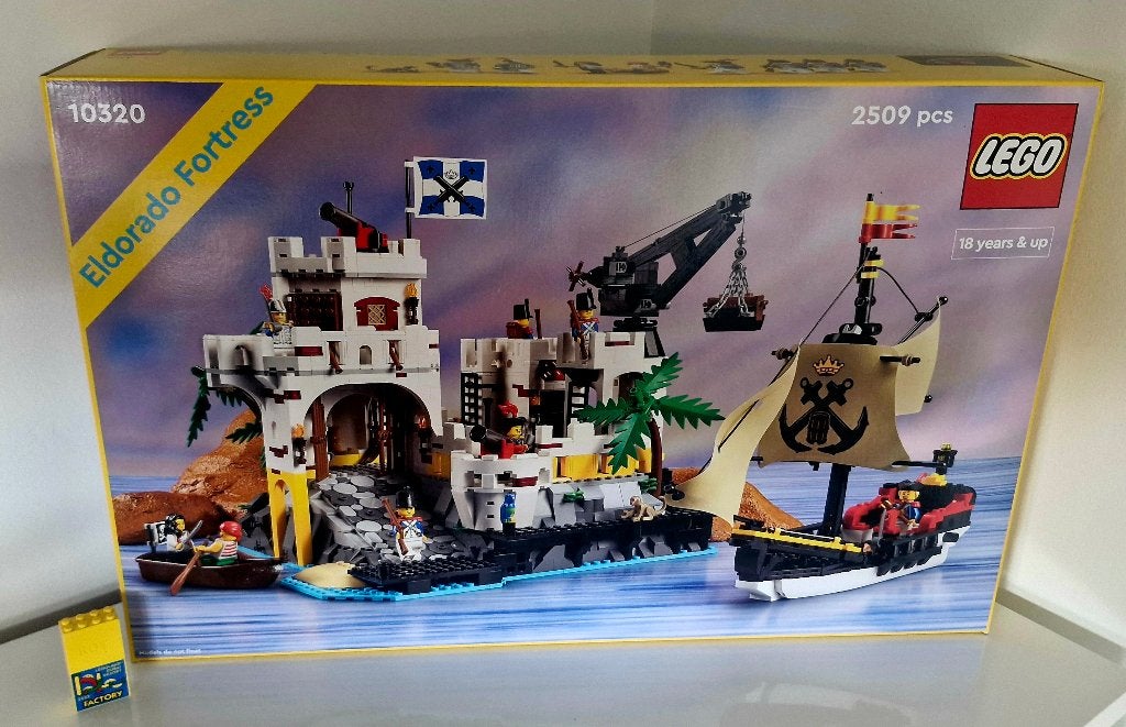 Lego 10320 Eldorado Fortress, Lego, Nieuw, Ophalen of Verzenden, Compleet