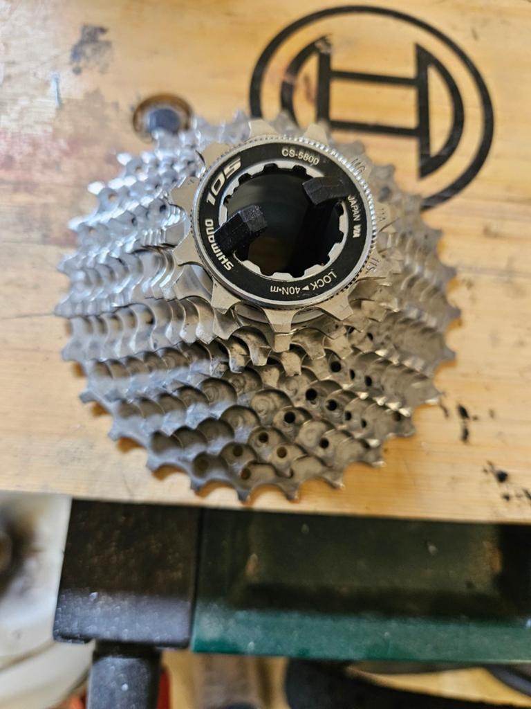 Shimano 105 cassette 11speed, Ophalen of Verzenden, Gebruikt, Shimano 105